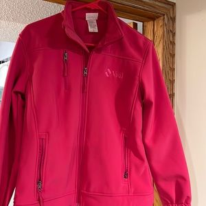 Pink water resistance jacket